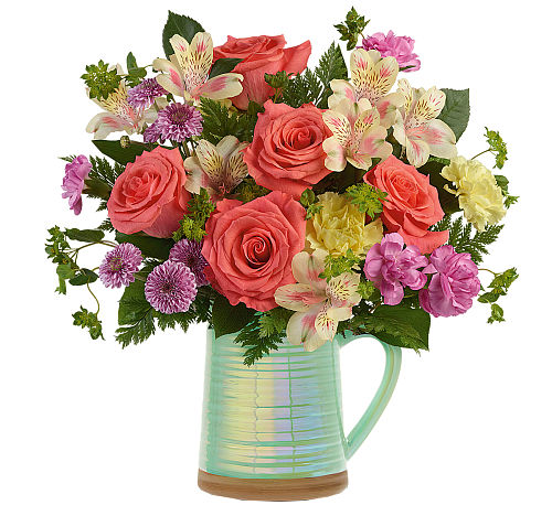 Teleflora's Pour on the Beauty Bouquet