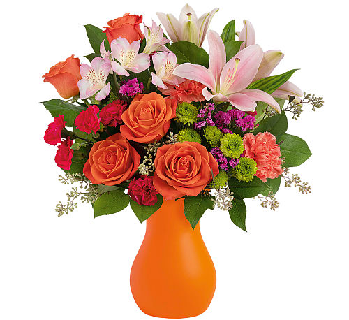 Teleflora's Happy Go Citrus Bouquet