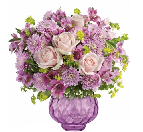 Teleflora's Lavender Chiffon Bouquet