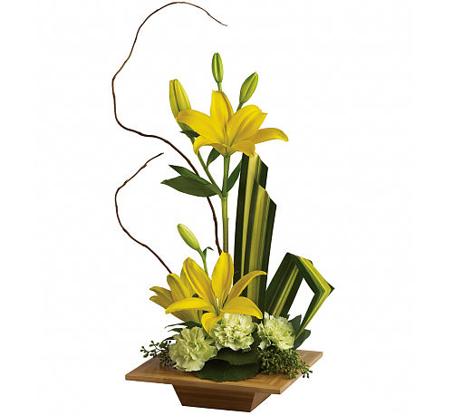 Teleflora's Bamboo Artistry