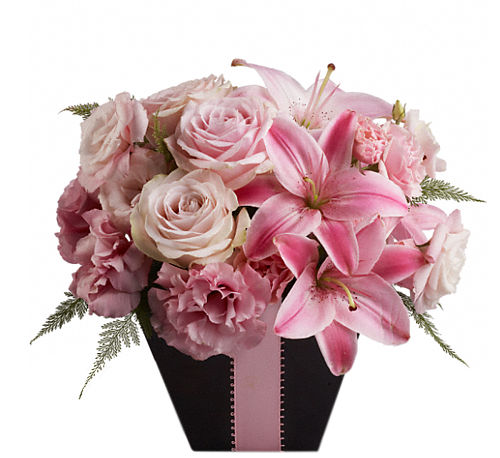 Teleflora's At First Blush Bouquet