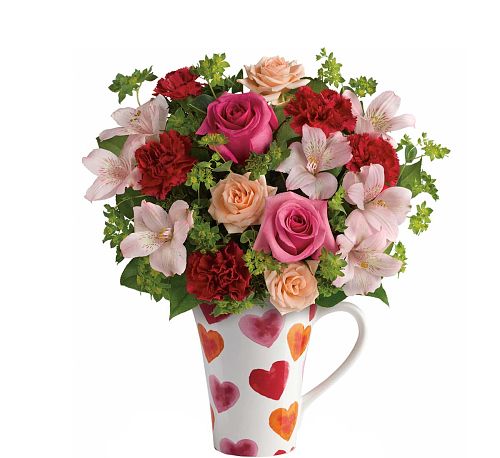 Teleflora's Hearts and Hugs Bouquet #VA9TA • Canada Flowers