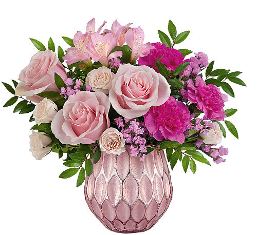 Teleflora's Pink Sparkles Bouquet