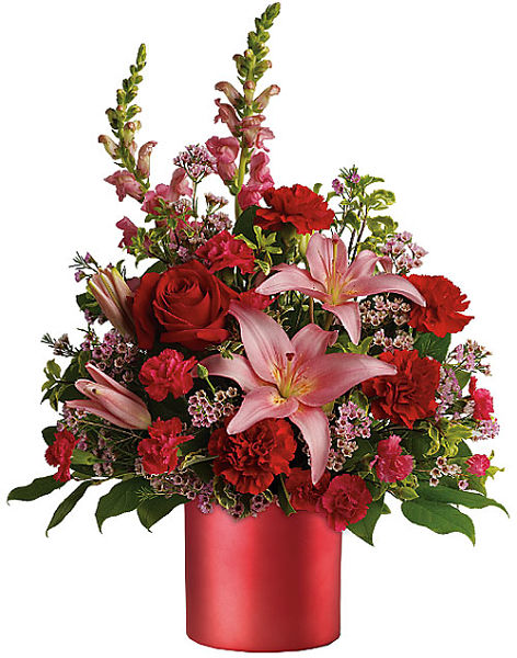 Teleflora's Red Romance Bouquet