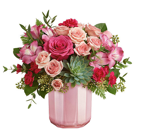 Teleflora's Rosy Radiance Bouquet