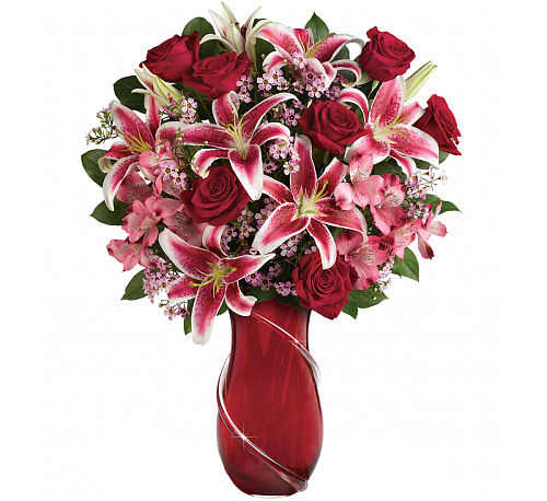 Teleflora's Wrapped With Passion Bouquet #VA12TA • Canada Flowers