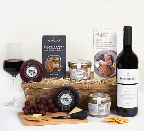 Classic Wine, Cheese & Pate Hamper