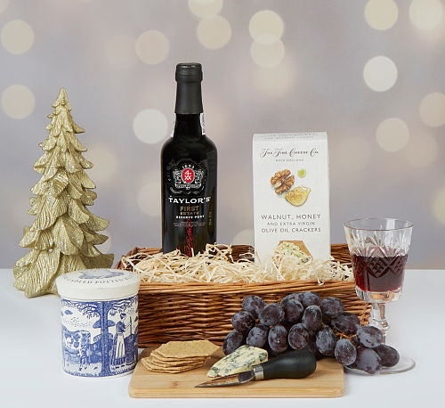 Port & Stilton Christmas Gift Basket